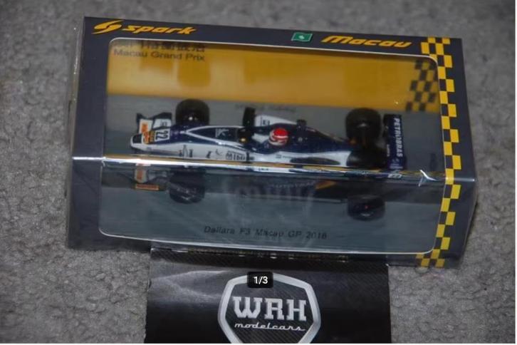 1:43 DALLARA F3 NELSON PIQUET SPARK SA121 WRH, Hobby en Vrije tijd, Modelauto's | 1:43, Zo goed als nieuw, Auto, Overige merken