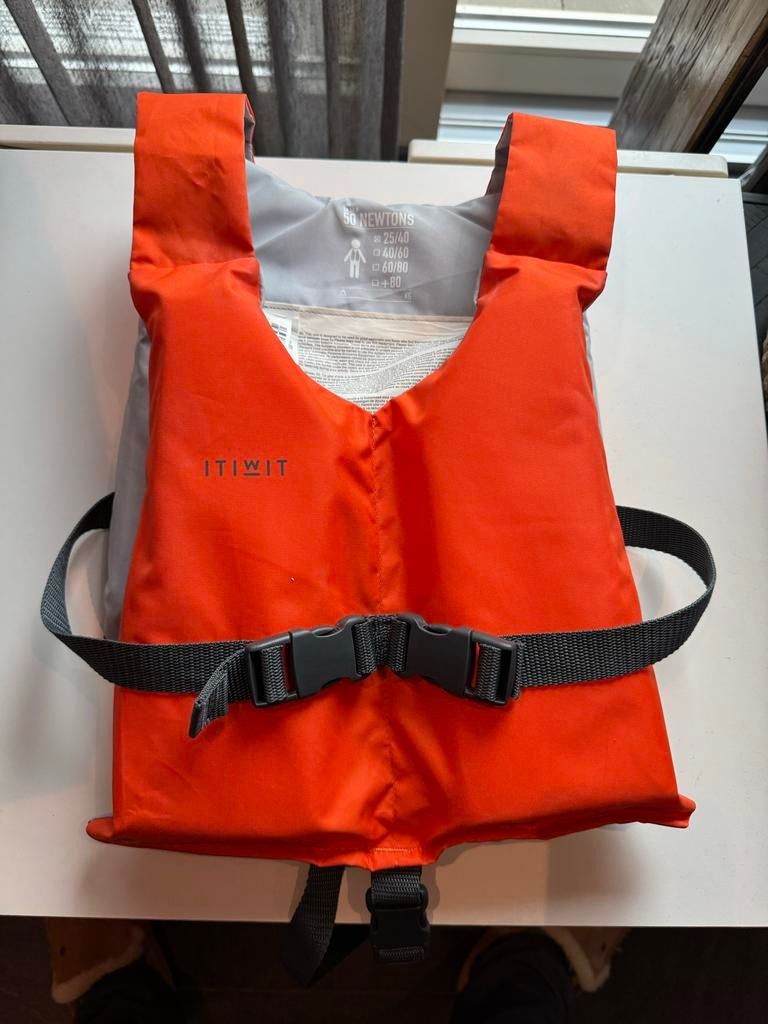 Itiwit Zwemvest 25-40 kg - Oranje, Ophalen, Zo goed als nieuw, Overige typen