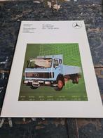 Mercedes 2-assige middelzware vrachtwagens 12/83, Boeken, Ophalen of Verzenden, Nieuw, Mercedes