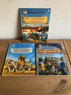 3 x Geronimo Stilton Een reis door de tijd HC 2007/2008., Boeken, Stripboeken, Ophalen of Verzenden, Zo goed als nieuw, Meerdere stripboeken