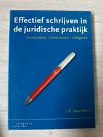 Effectief schrijven in de juridische praktijk HBO RECHTEN, Ophalen of Verzenden, Alpha, Gelezen, HBO