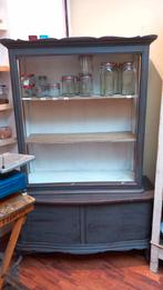 Vitrinekast, Ophalen, Gebruikt, 50 tot 100 cm, 150 tot 200 cm