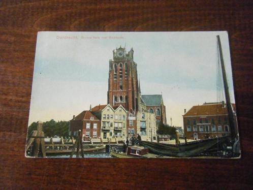 H31 - Dordrecht - Bomkade - Kerk - 1910 - Mooi/Oud, Verzamelen, Ansichtkaarten | Nederland, Zuid-Holland, Voor 1920, Verzenden