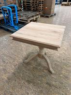 Eikenhouten Eettafel - 80x80cm - Landelijke Stijl, Huis en Inrichting, Tafels | Eettafels, Ophalen, 50 tot 100 cm, Eikenhout, Vierkant