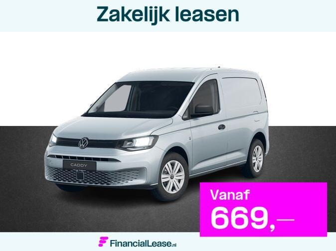 Volkswagen Bedrijfswagens Caddy Cargo Comfort 2.0 TDI EU6 90, Auto's, Bestelauto's, Bedrijf, Lease, Financial lease, ABS, Airbags