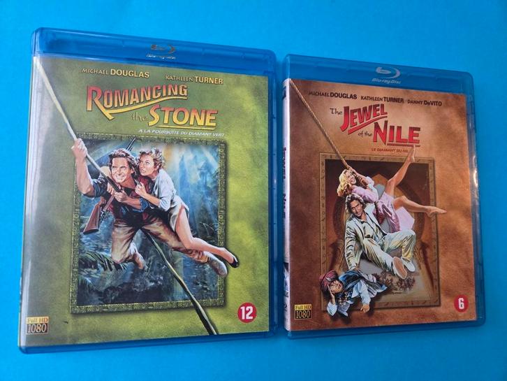 Romancing the Stone / The Jewel of the Nile, Cd's en Dvd's, Blu-ray, Zo goed als nieuw, Actie, Ophalen of Verzenden