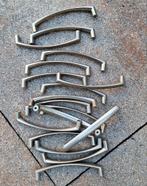 Keukenkast metalen  handgrepen., Minder dan 50 cm, Ophalen of Verzenden, Zo goed als nieuw, Minder dan 25 cm