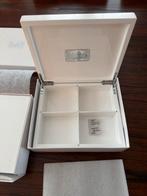 Kusmi Tea Paris Theedoos - Wit 2 stuks, Ophalen of Verzenden, Zo goed als nieuw