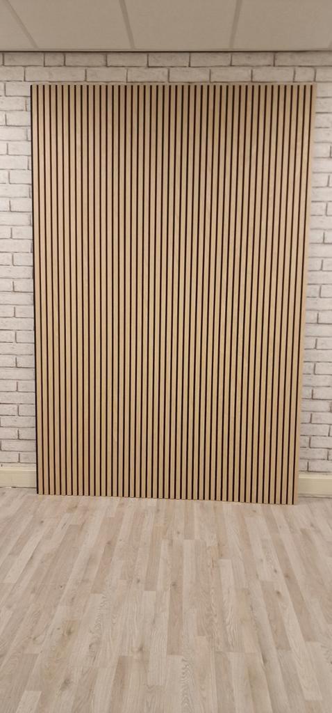 Akoestische wandpanelen 270x60 cm, Doe-het-zelf en Verbouw, Platen en Panelen, Nieuw, Ophalen