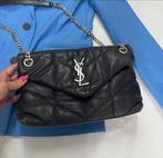 YVES SAINT LAURENT zwarte Loulou puffer small ZGAN, Ophalen of Verzenden, Zo goed als nieuw, Zwart, Schoudertasje