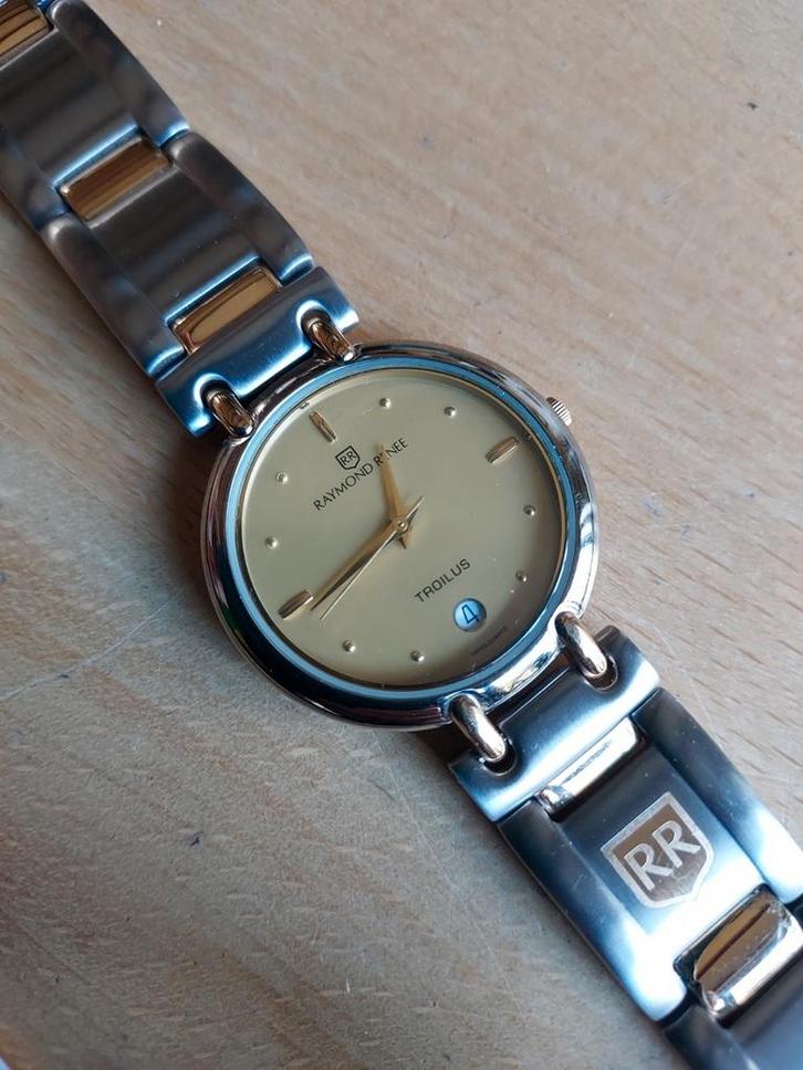 Raymond Renee NG 8100 22 kr gold plated horloge nieuw, Sieraden, Tassen en Uiterlijk, Horloges | Antiek, Polshorloge, Overige merken
