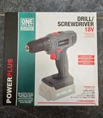 Powerplus accu Schroefmachine boormachine 18v (NIEUW) Makita, Ophalen of Verzenden, Nieuw, Boormachine