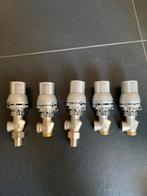 Thermostaatkranen - Set van 5, Doe-het-zelf en Verbouw, Ophalen of Verzenden, Slimme thermostaat, Gebruikt
