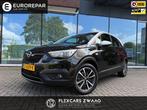 Opel Crossland X 1.2 Turbo 130pk Innovation - Navi - Panoram, Auto's, 840 kg, Gebruikt, 1199 cc, Zwart