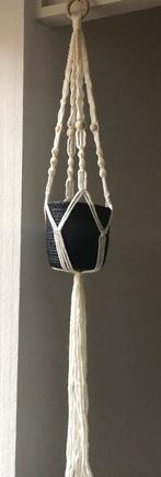Macramé plantenhanger boho stijl, 25 tot 40 cm, Overige materialen, Rond, Nieuw