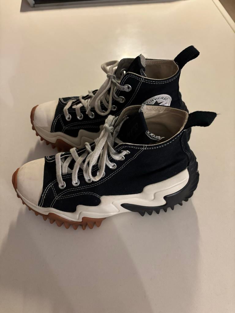 Zwarte Converse Run Star Hike Sneakers 37,5 zwart wit!, Kleding | Dames, Schoenen, Zwart, Ophalen of Verzenden, Sneakers of Gympen