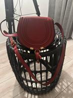 Wijnrode schoudertas, Sieraden, Tassen en Uiterlijk, Ophalen of Verzenden, Zo goed als nieuw, Leer