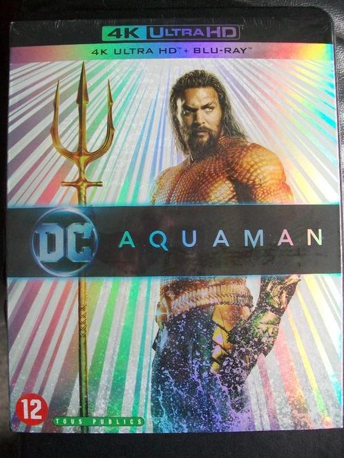 Blu-ray (4K Ultra HD): AQUAMAN met unieke sleeve seal 2018, Cd's en Dvd's, Blu-ray, Nieuw in verpakking, Avontuur, Verzenden