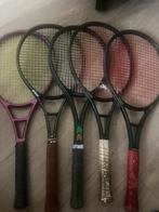 3 x prince, 1x custom prince en 1 x dunlop nax 200g, Sport en Fitness, Tennis, Ophalen of Verzenden, Gebruikt, Racket, Prince