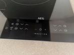 AEG HD342208IB Inductie Kookplaat - Werkt Perfect!, Gebruikt, Inbouw, Inductie, 4 kookzones