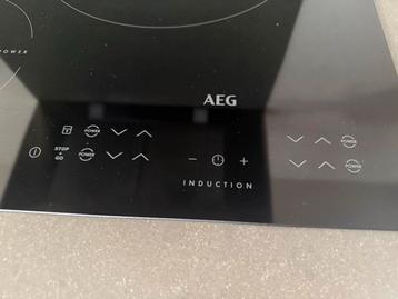 AEG HD342208IB Inductie Kookplaat - Werkt Perfect! beschikbaar voor biedingen