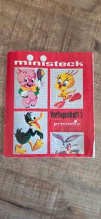 ministeck boekje, Ophalen of Verzenden, Gebruikt, Overige typen