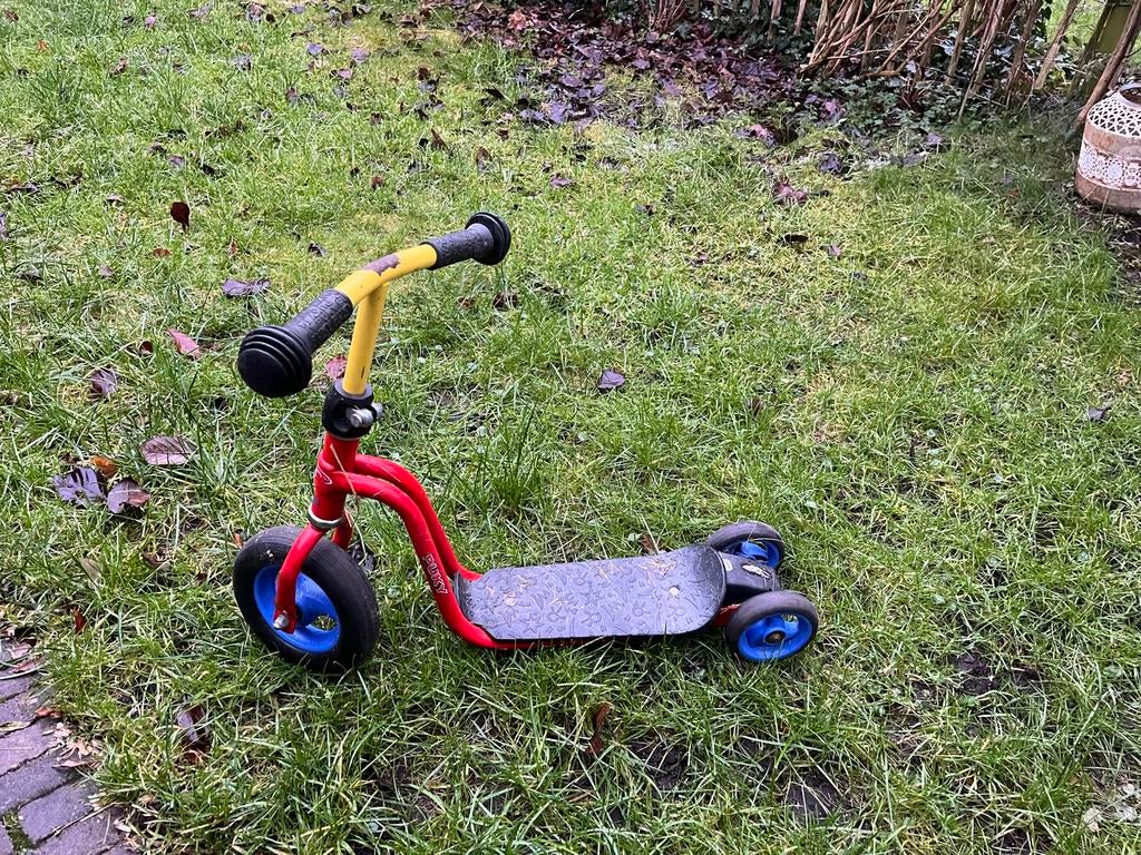 Retro Vintage Step - Puky Rood, Kinderen en Baby's, Speelgoed | Buiten | Voertuigen en Loopfietsen, Ophalen, Gebruikt, Loopfiets