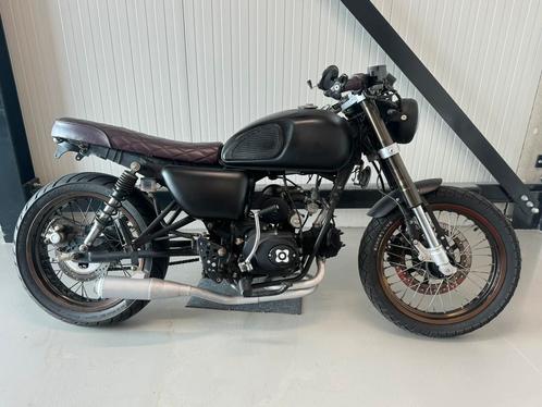 Stoere Custom AGM Caferacer, Fietsen en Brommers, Brommers | Overige merken, Ophalen