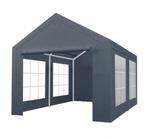 Lizzely Garden & Living Partytent 3x4m grijs semi/prof, Tuin en Terras, Partytenten, Ophalen, Gebruikt, Opvouwbaar, Partytent