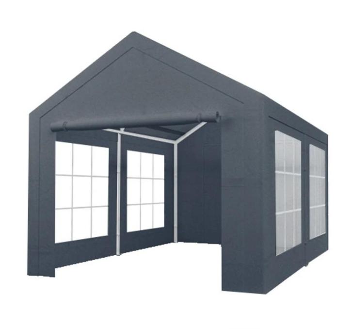 Lizzely Garden & Living Partytent 3x4m grijs semi/prof, Tuin en Terras, Partytenten, Gebruikt, Partytent, 2 meter of meer, Minder dan 5 meter