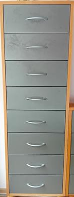 4 Ladekasten met kantel lades. 2x 8 lades + 2x 4 lades, Huis en Inrichting, Kasten | Ladekasten, Ophalen, Overige materialen, Minder dan 50 cm