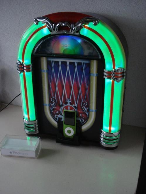 Jukebox Docking station inclusief de Apple Ipod, Verzamelen, Automaten | Jukeboxen, Zo goed als nieuw, Wurlitzer, 1970 tot heden