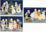 kerstkaart, Verzamelen, Ansichtkaarten | Themakaarten, Verzenden, Gelopen, Feest(dag)