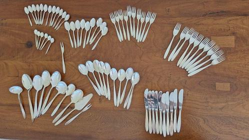 Wirths Solingen rostfrei tafelbestek, verzilverd grade 100, Antiek en Kunst, Antiek | Bestek, Ophalen of Verzenden