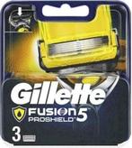 Gillette Fusion5 ProShield Base Scheermesjes - 3 stuks, Ophalen, Nieuw, Gehele gezicht