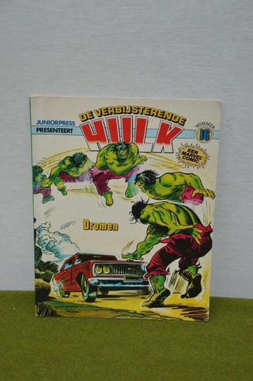 vintage stripboek van de Verbijsterende Hulk : nr 16 Dromen beschikbaar voor biedingen