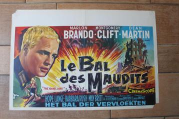 filmaffiche Marlon Brando The Young Lions 1958 filmposter beschikbaar voor biedingen