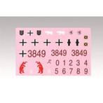 Decals Tank Panther Type.G, 1:32 tot 1:50, Ophalen of Verzenden, Eiberstraat 9 te Dokkum, Foto Meinema