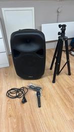 Vexus SPS152 Actieve Speaker 15" SD/USB/MP3/BT met Standaard, Overige merken, Gebruikt, Ophalen of Verzenden, 120 watt of meer