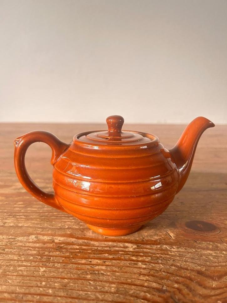 Theepot - Aardewerk - Zuid Holland Plateel, Antiek en Kunst, Antiek | Keramiek en Aardewerk, Ophalen of Verzenden