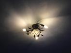 Sierlijke Plafondlamp 5 & 3 pits, Huis en Inrichting, Lampen | Plafondlampen, Ophalen of Verzenden, Zo goed als nieuw, Metaal