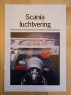 Scania Luchtvering Brochure 1987 142 112 92 82, Ophalen, Zo goed als nieuw, Overige merken, Scania