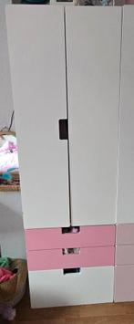Ikea Stuva kledingkast, Kunststof, 100 tot 150 cm, 50 tot 100 cm, Zo goed als nieuw