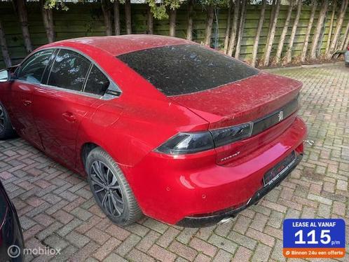 Peugeot 508 1.6 HYbrid Blue Lease Allure Avantage AUTO HEEFT, Auto's, Peugeot, Bedrijf, Te koop, ABS, Achteruitrijcamera, Adaptive Cruise Control