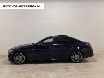 Mercedes-Benz C-klasse 180 AMG Pano Garantie 11-2026 beschikbaar voor biedingen