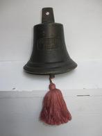 Antieke bronzen scheepsbel anno 1916 SK Goben gemerkt, Antiek en Kunst, Antiek | Koper en Brons, Ophalen of Verzenden