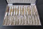 12 antieke 800 zilveren fruitmesjes, Antiek en Kunst, Ophalen of Verzenden, Zilver