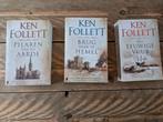 Ken Follett, 3 boeken uit de Kingsbridge saga, Boeken, Ophalen of Verzenden, Zo goed als nieuw