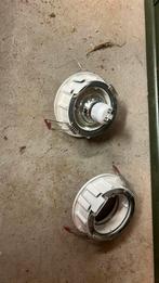 40 witte spotjes met lampjes er bij, Metaal of Aluminium, Ophalen of Verzenden, Zo goed als nieuw, Led