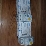 4 stuks Eaton aardlek automaten 16A B  30 ma nieuw, Ophalen of Verzenden, Zo goed als nieuw, Overige typen
